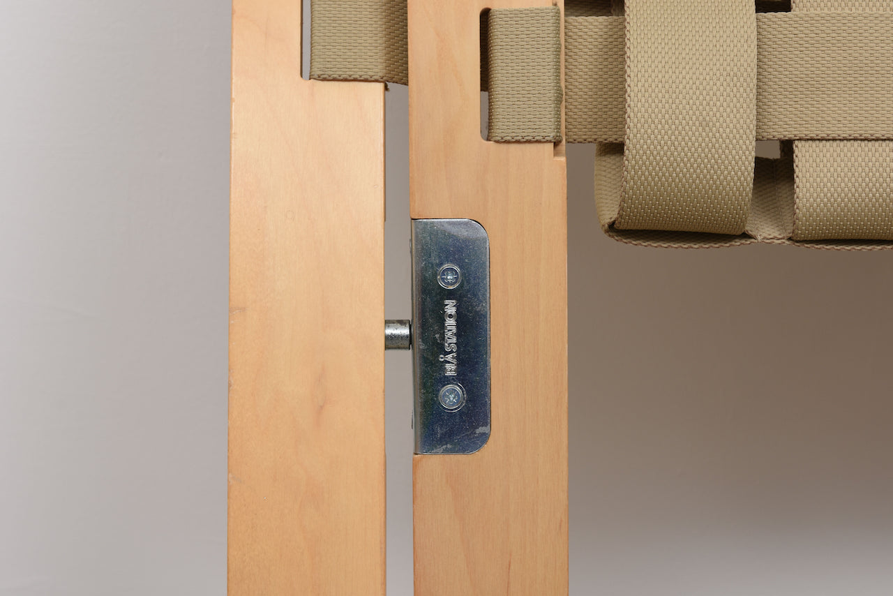 B60 folding lounge chair by Börge Lindau