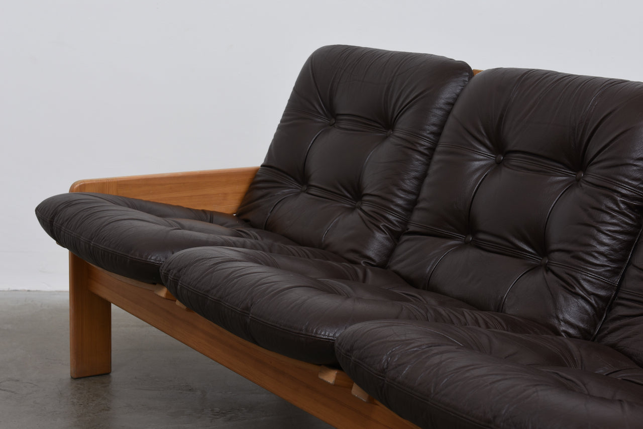 1970s three seater by Yngve Ekström