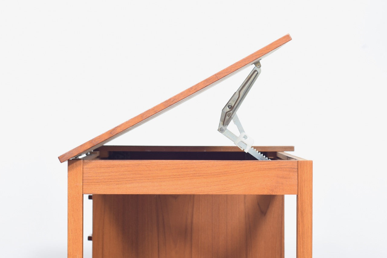 Drafting desk in teak