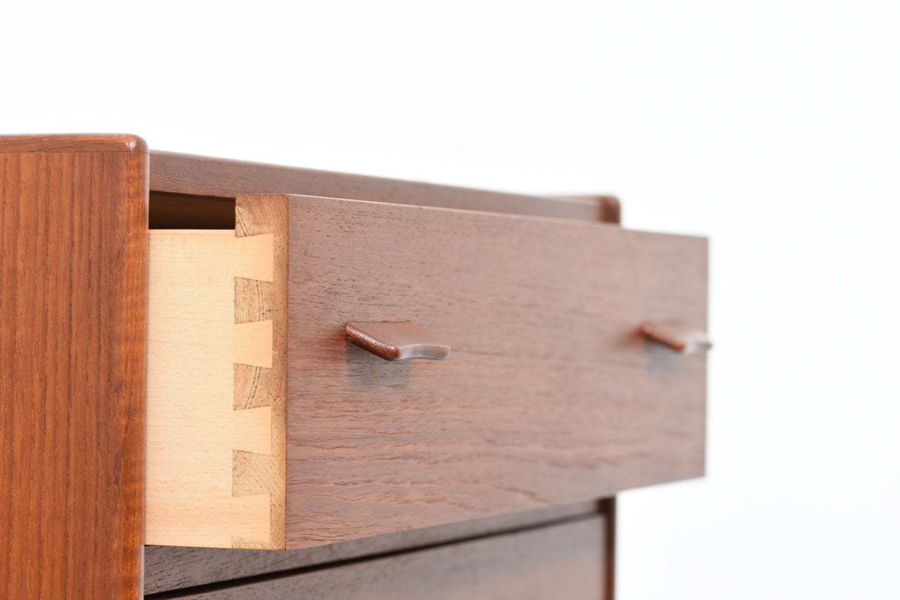 Teak chest of drawers by Poul Volther