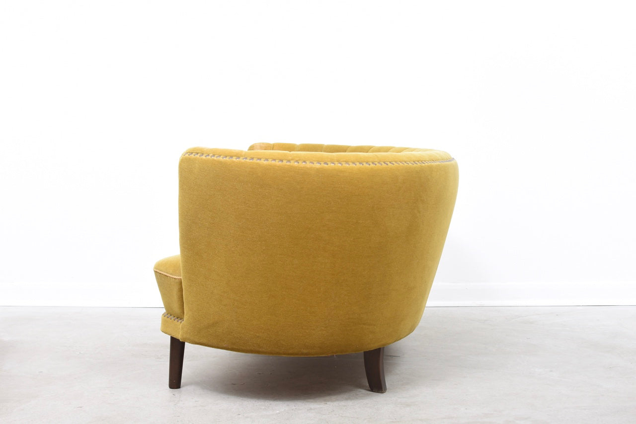 1940s banana sofa