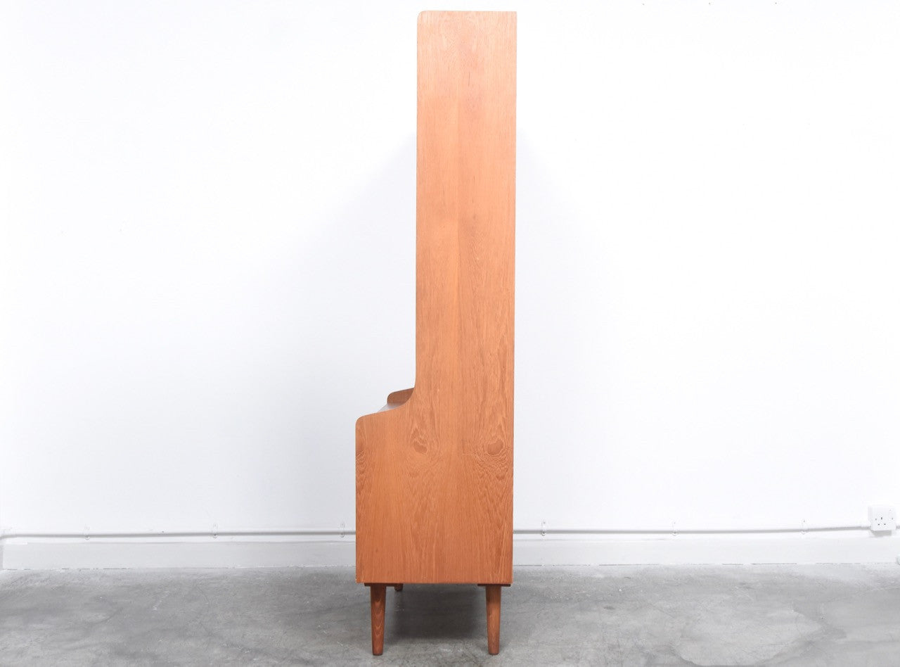 Tall teak bookshelf no. 1