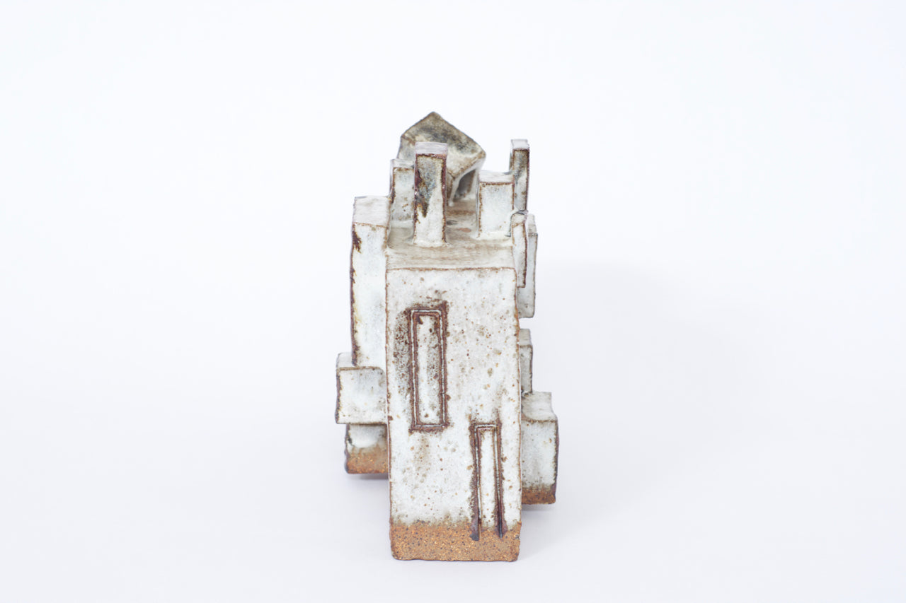Abstract stoneware sculpture