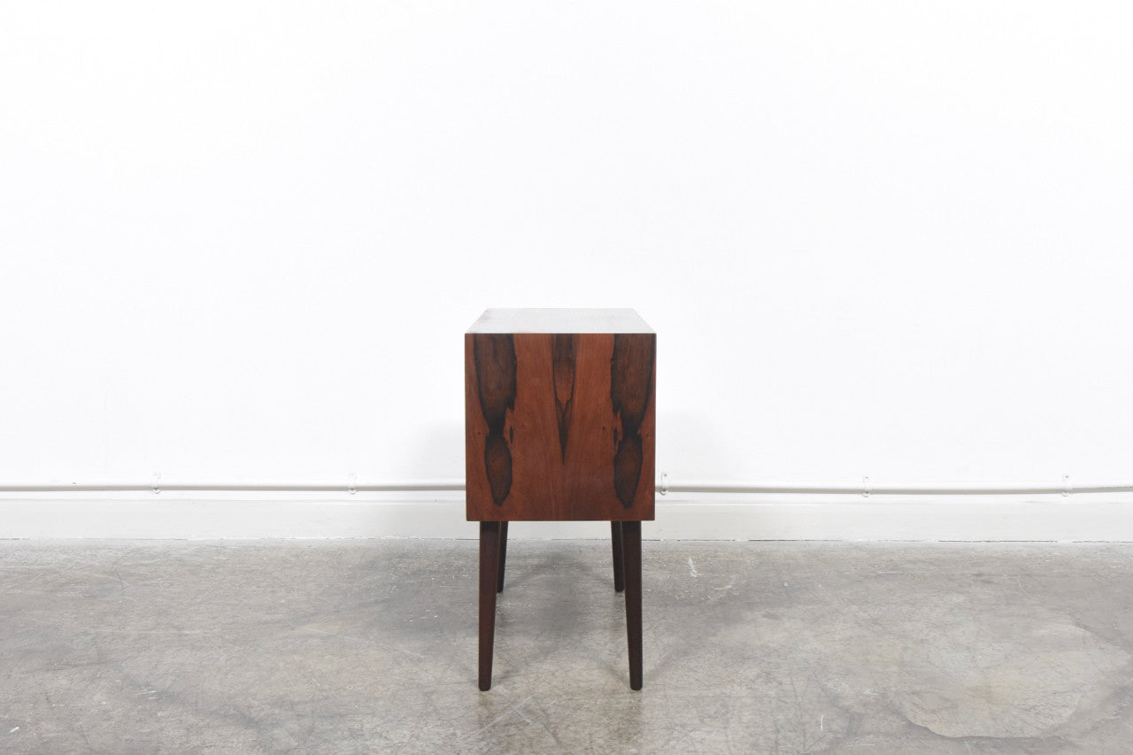 Short chest of rosewood drawers