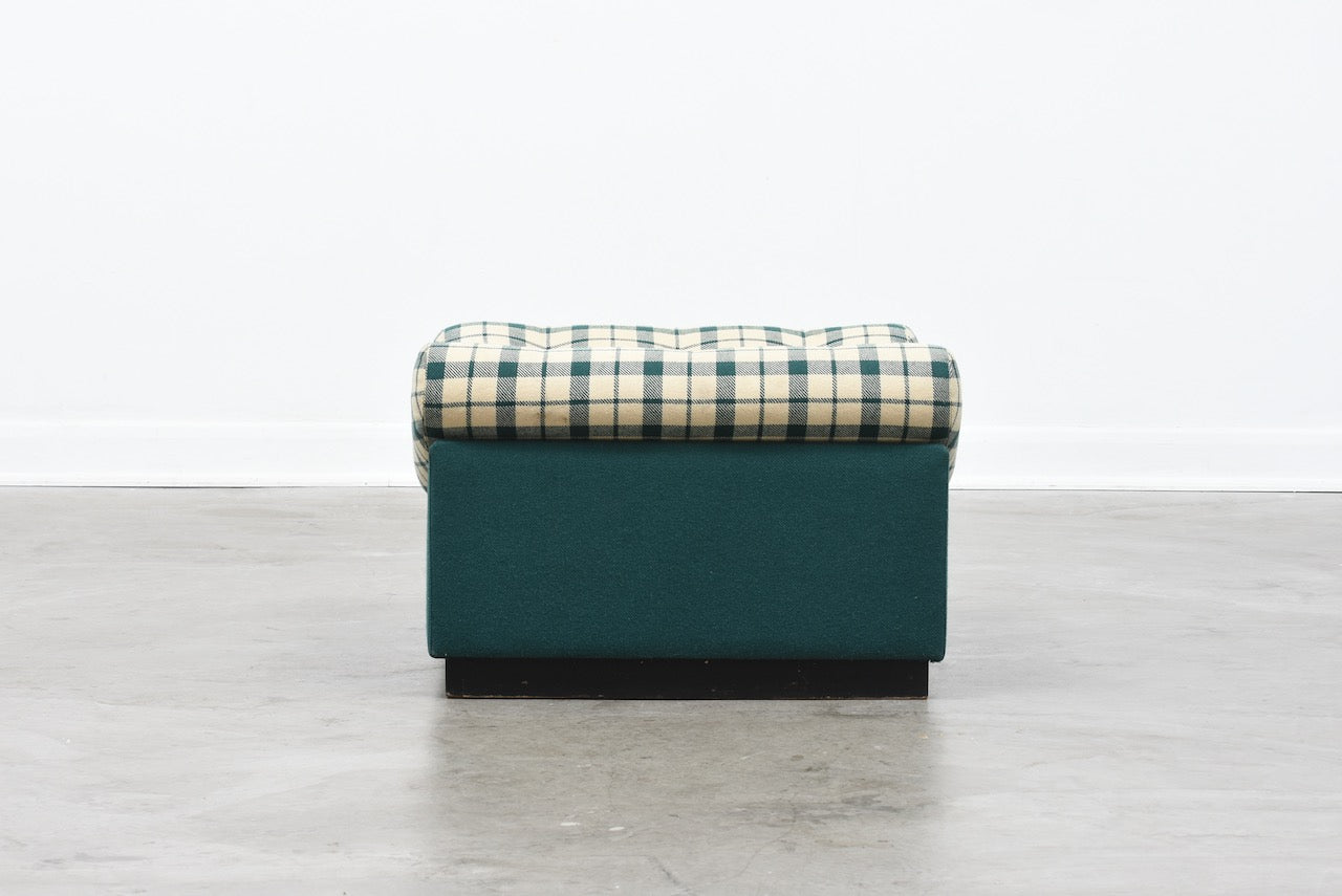 Cubus lounge chair and ottoman by Rud Thygesen + Jonny Sørensen