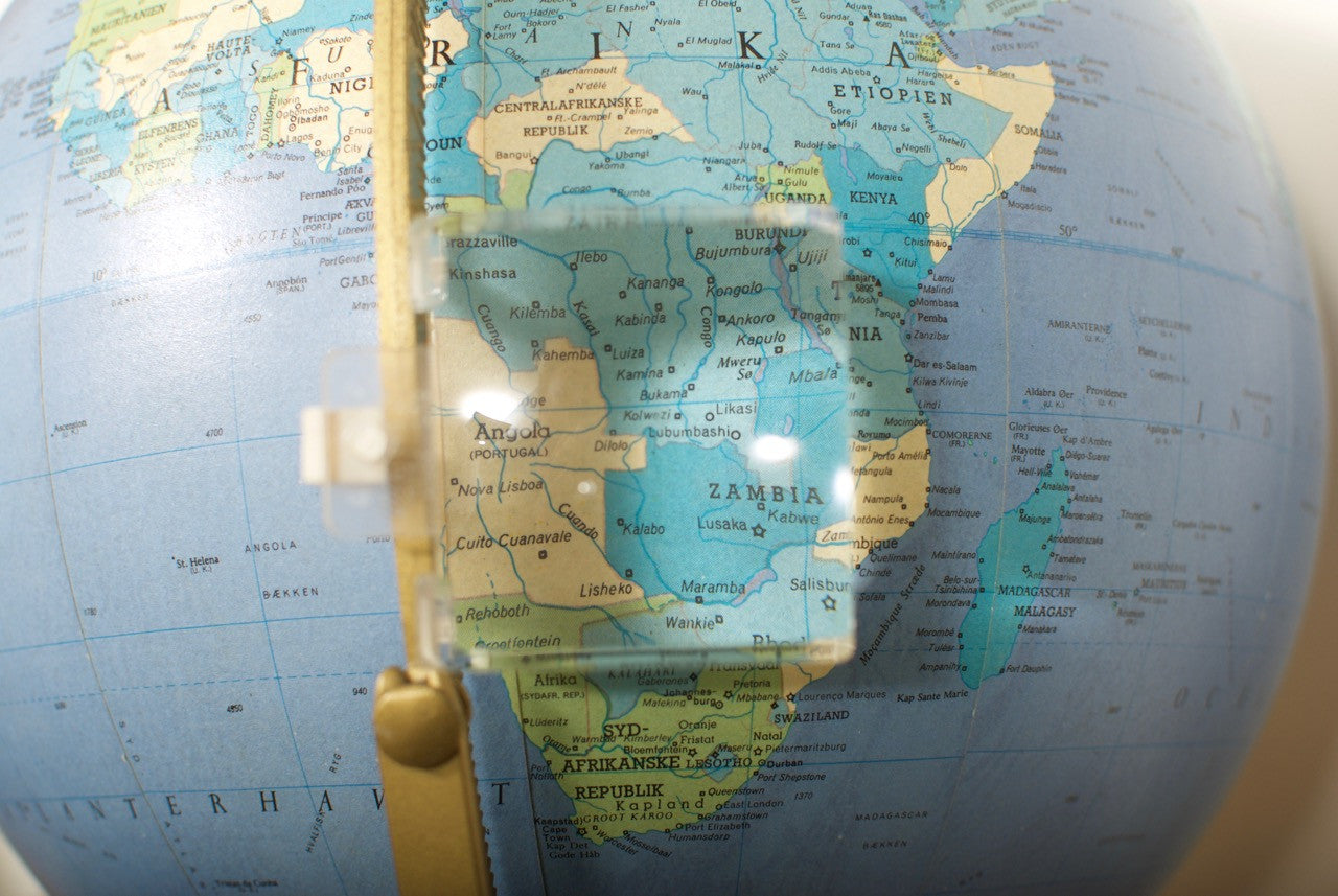 Vintage globe by Scan Globe