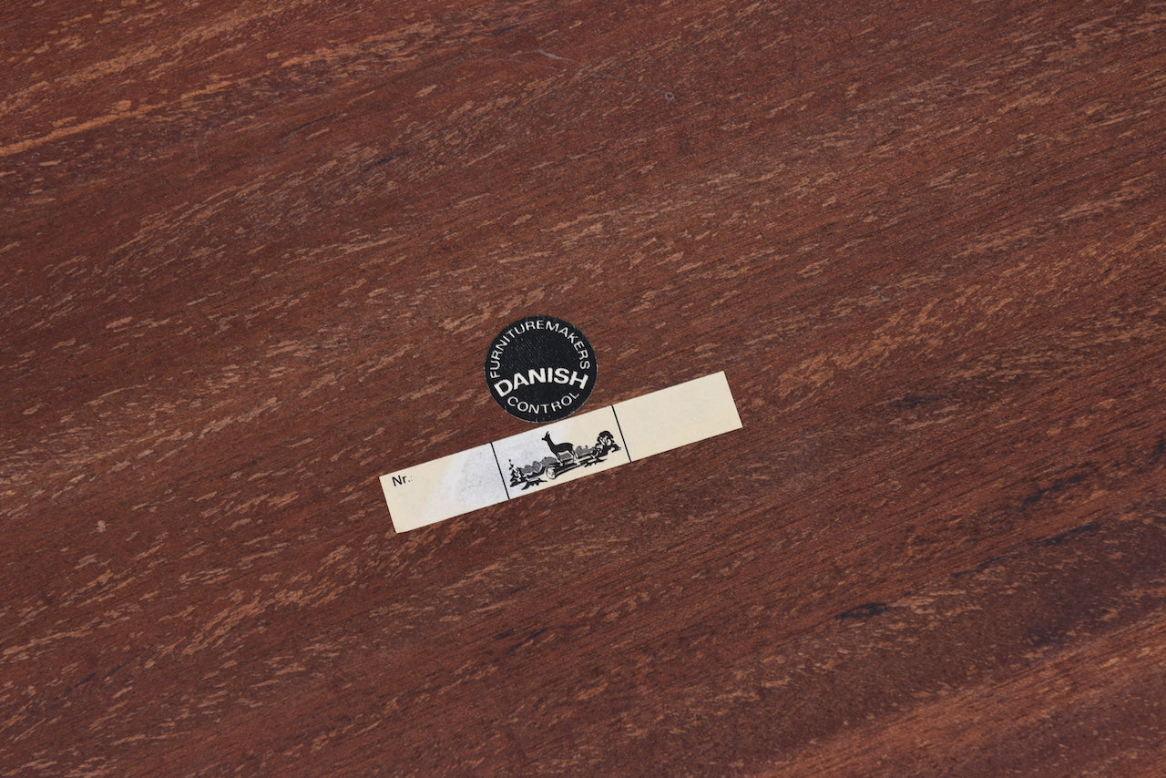 Rosewood side table by Haslev