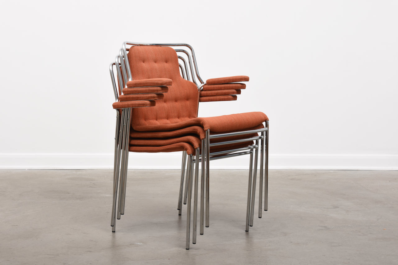 Four available: MI407 armchairs by Bruno Mathsson