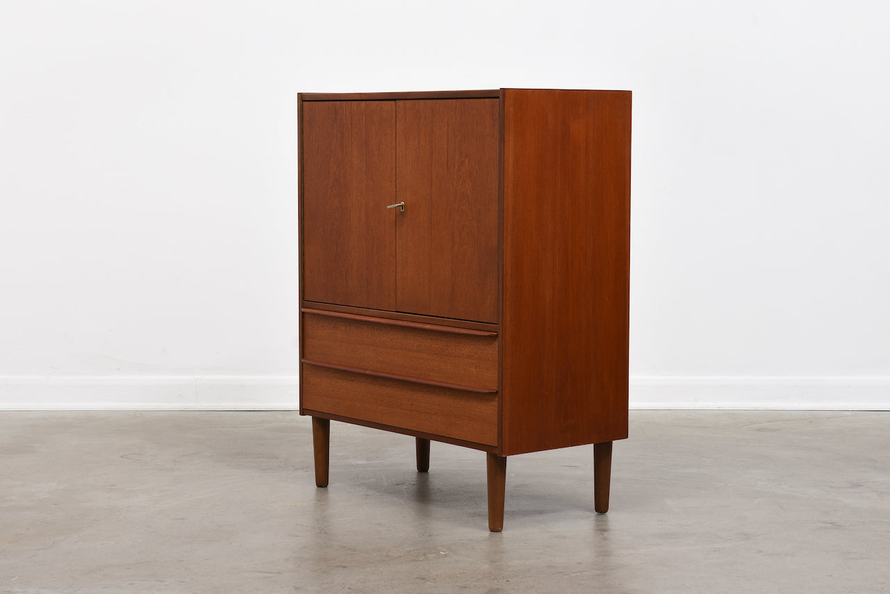 Danish storage cabinet in teak
