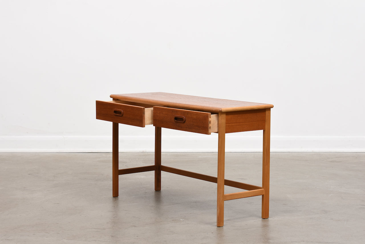 1960s hallway cabinet in teak + oak