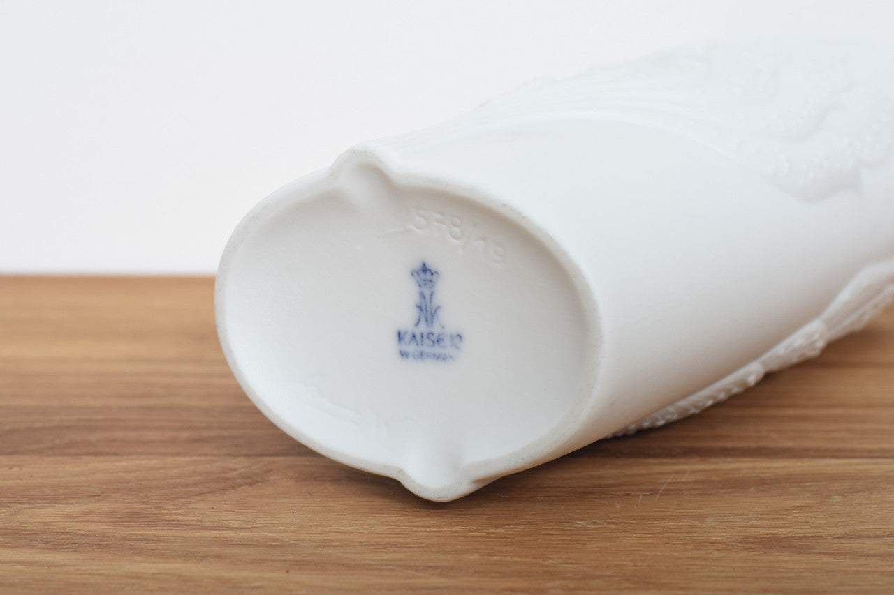 Blanc du chine vase by Kaiser