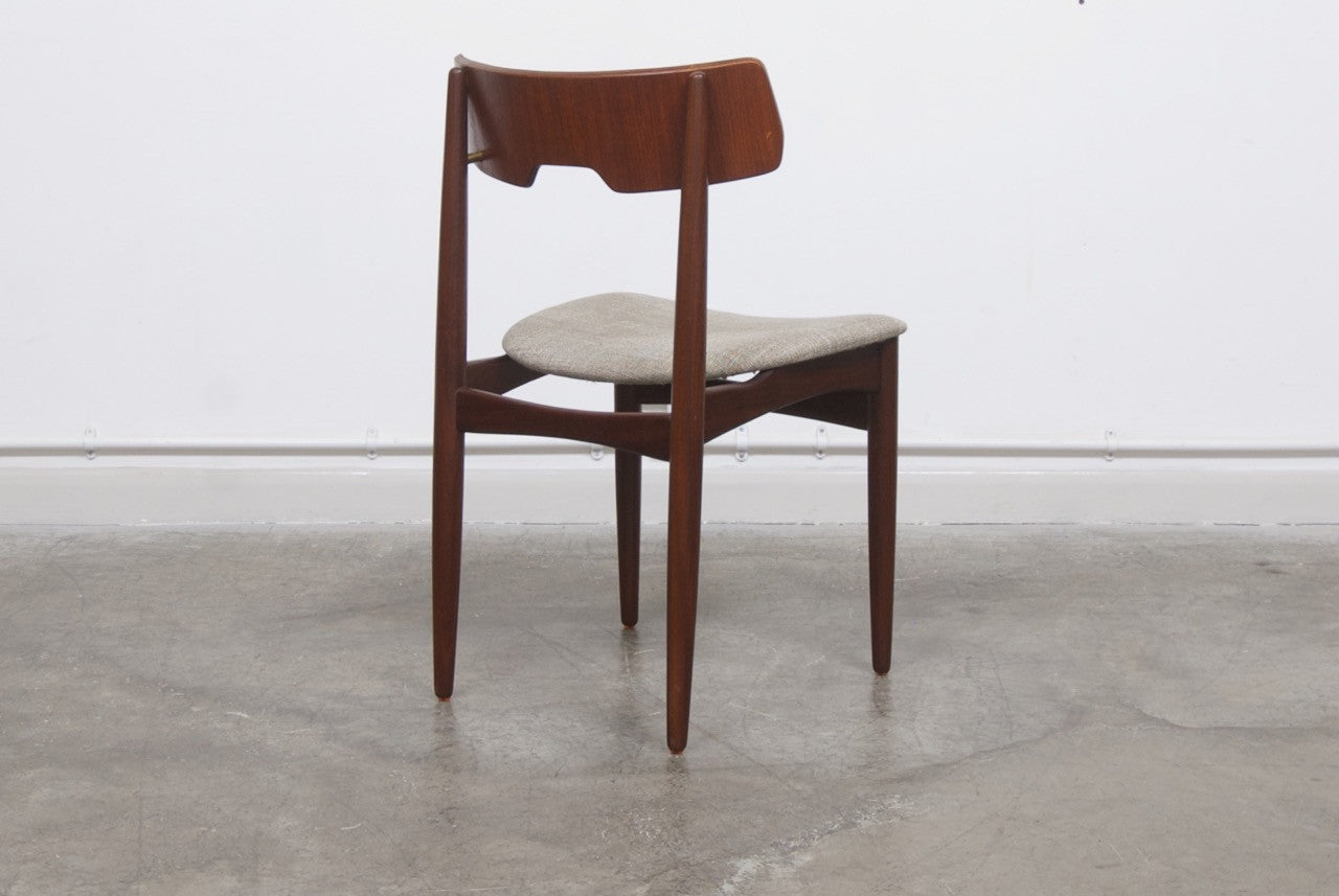 Set of six dining chairs by Bramin Møbler