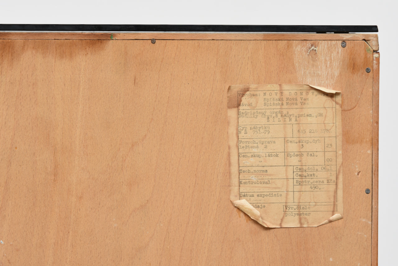 1960s bedside tables by Novy Domov