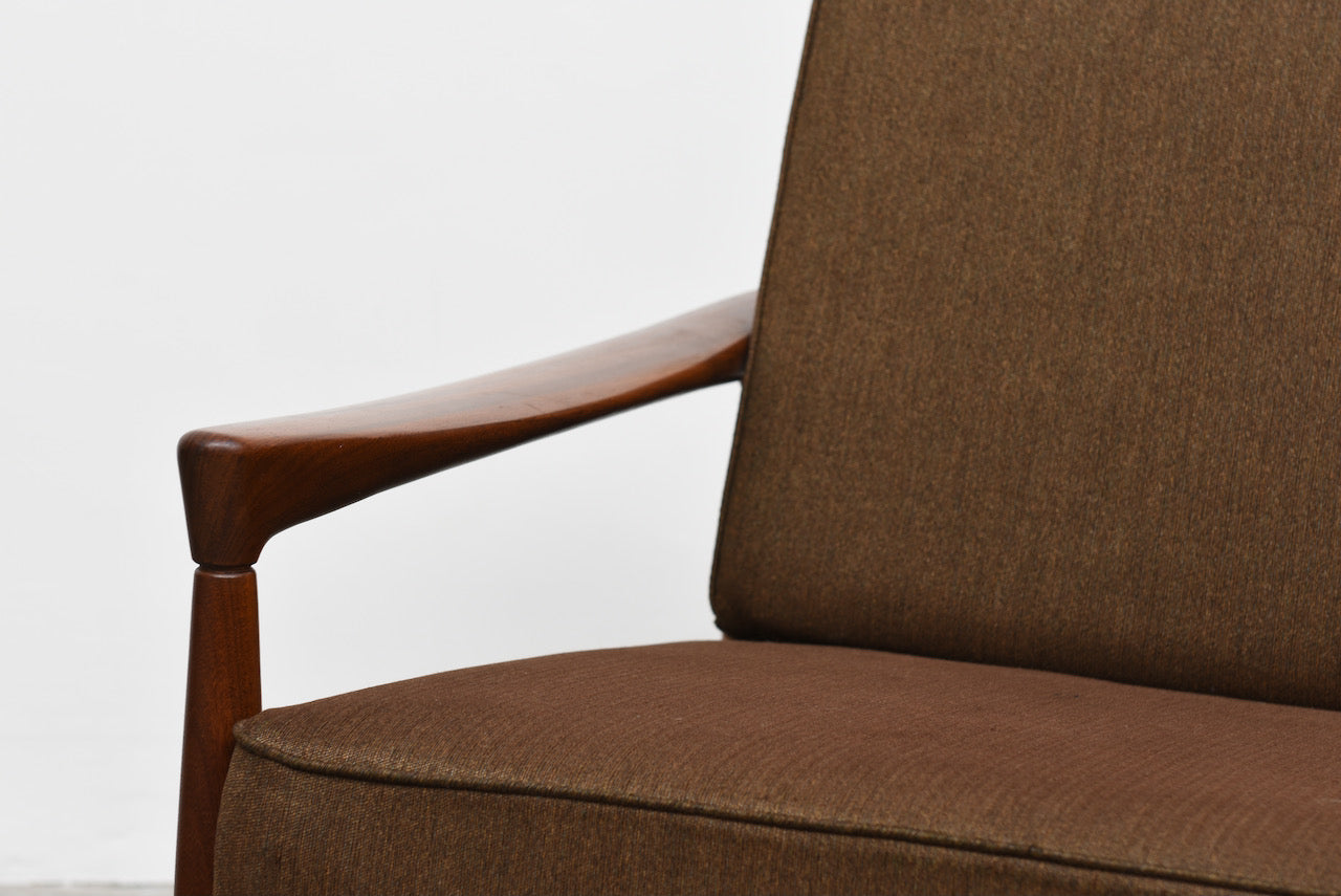 New upholstery included: 1950s 'Kolding' sofa by Eric Wörts