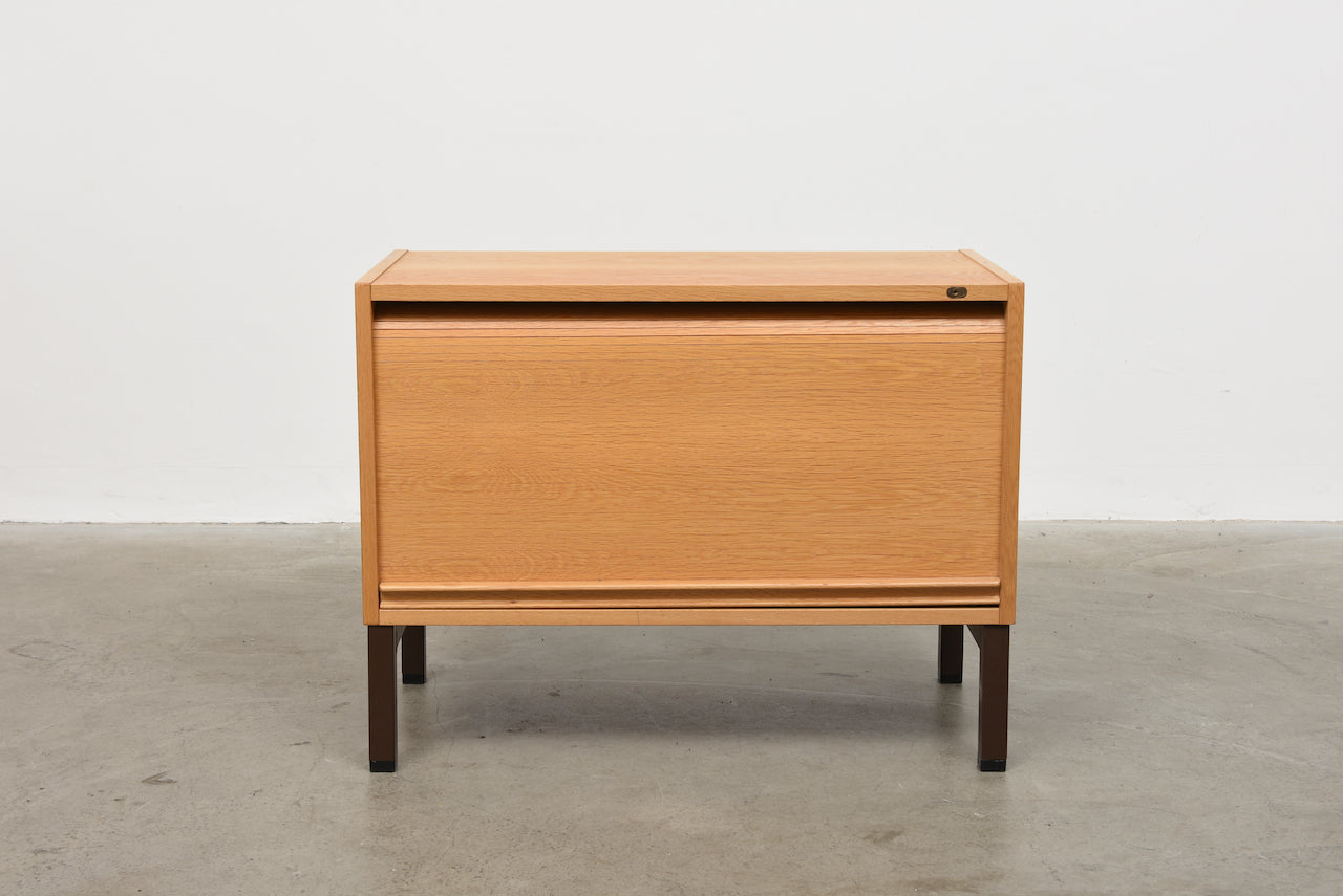 Two available Vintage oak storage CHASE & SORENSEN