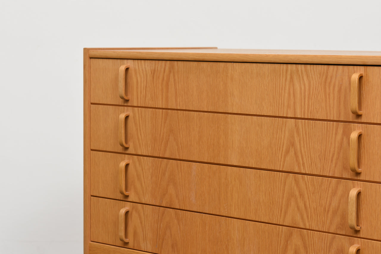 1960s Swedish chest of drawers in oak
