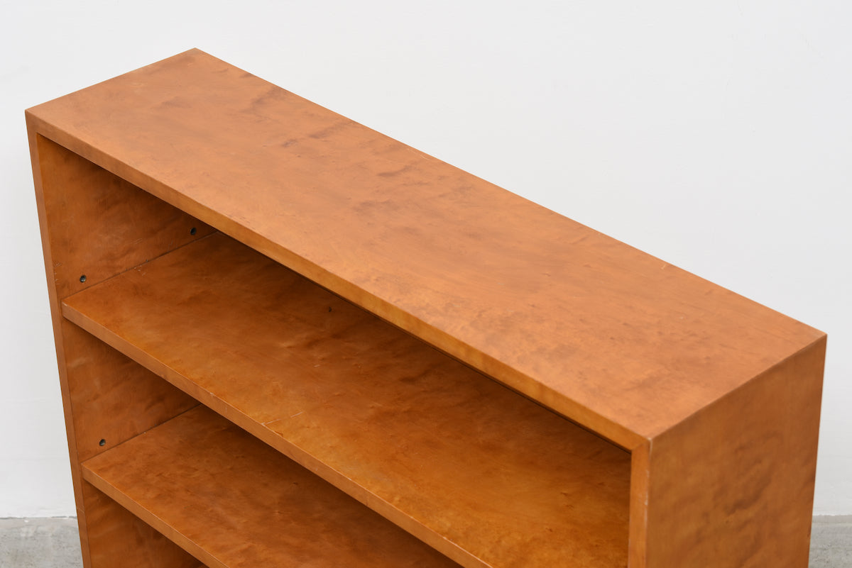 1940s Swedish birch bookcase