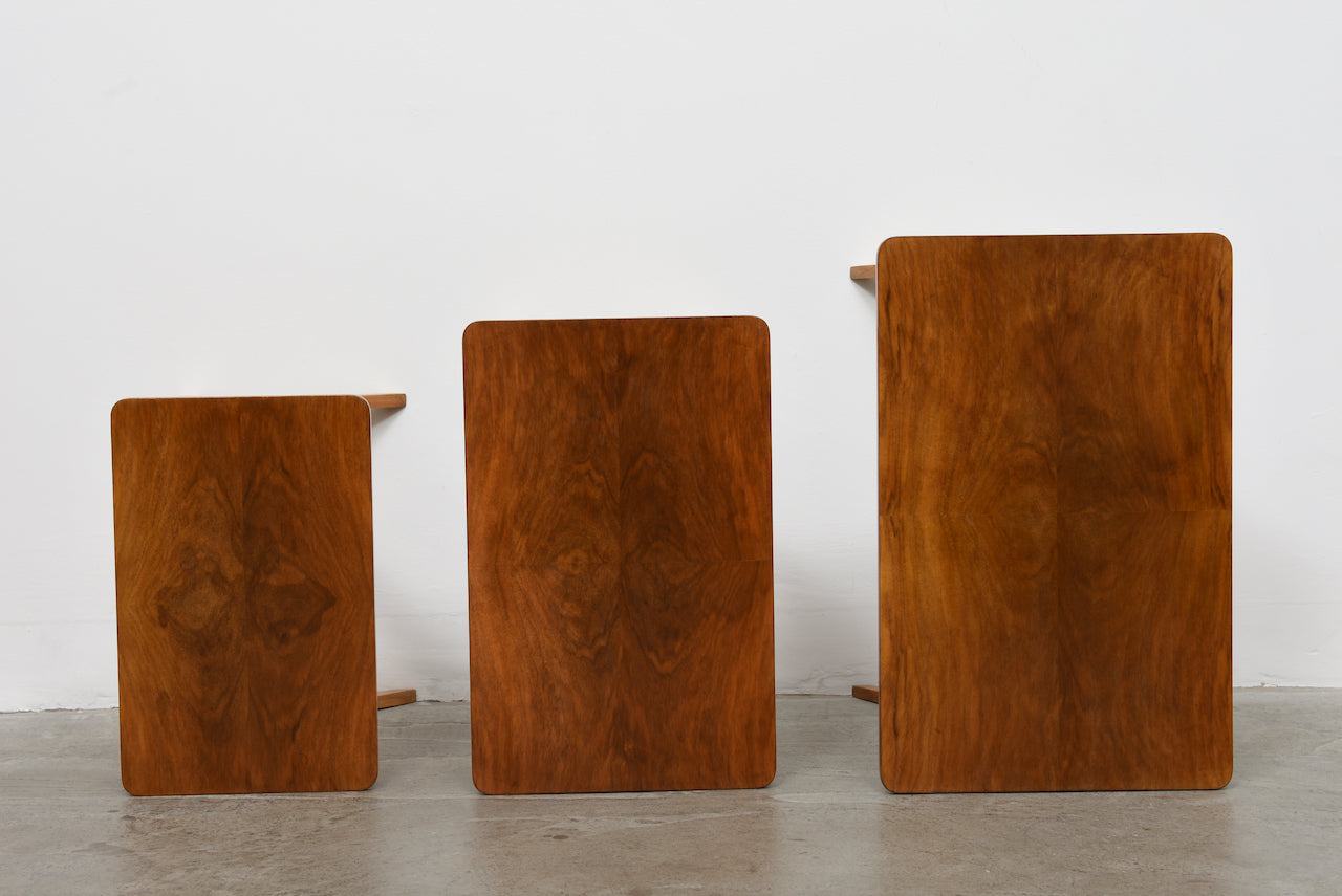 1950s nest of tables by Bengt Ruda