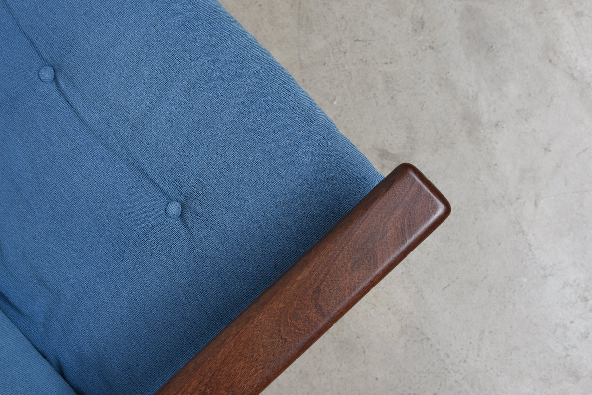 1960s Finnish teak lounge chair