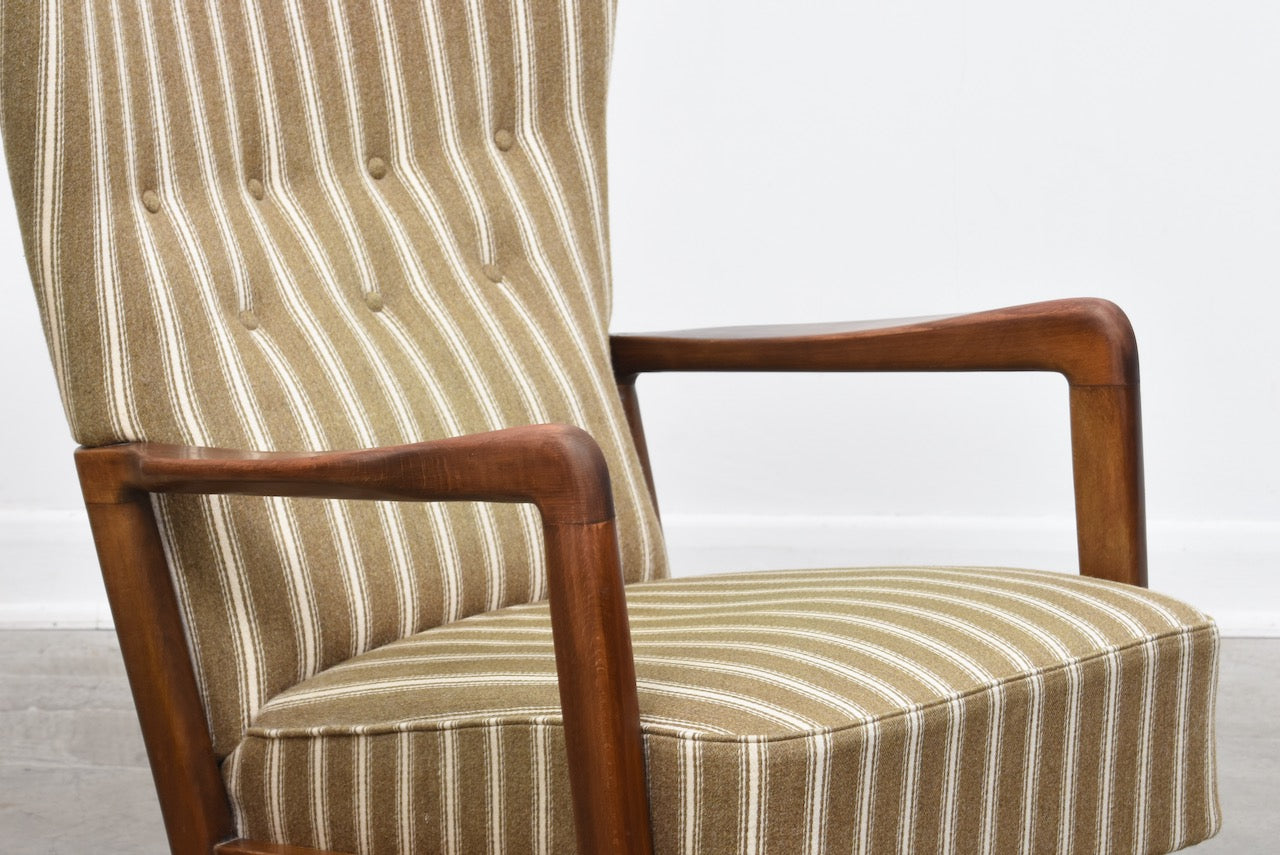 1940s lounge chair by Søren Hansen