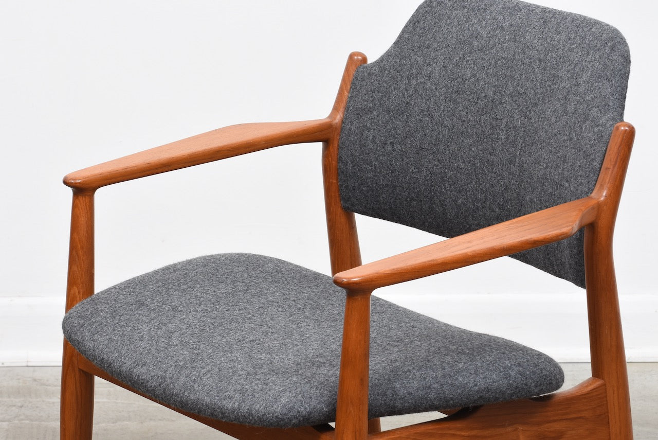 Model 62A teak armchair by Arne Vodder