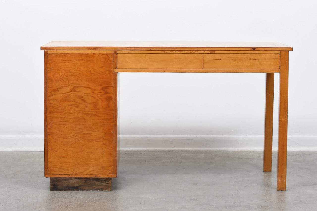 1950s Swedish birch desk