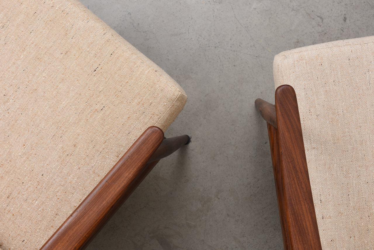 Two available: 1960s Danish lounge chairs