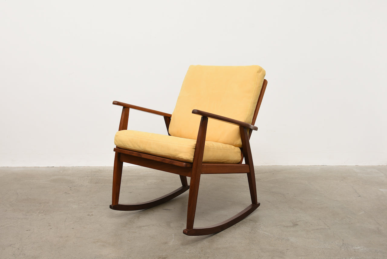 1960s teak rocking chair