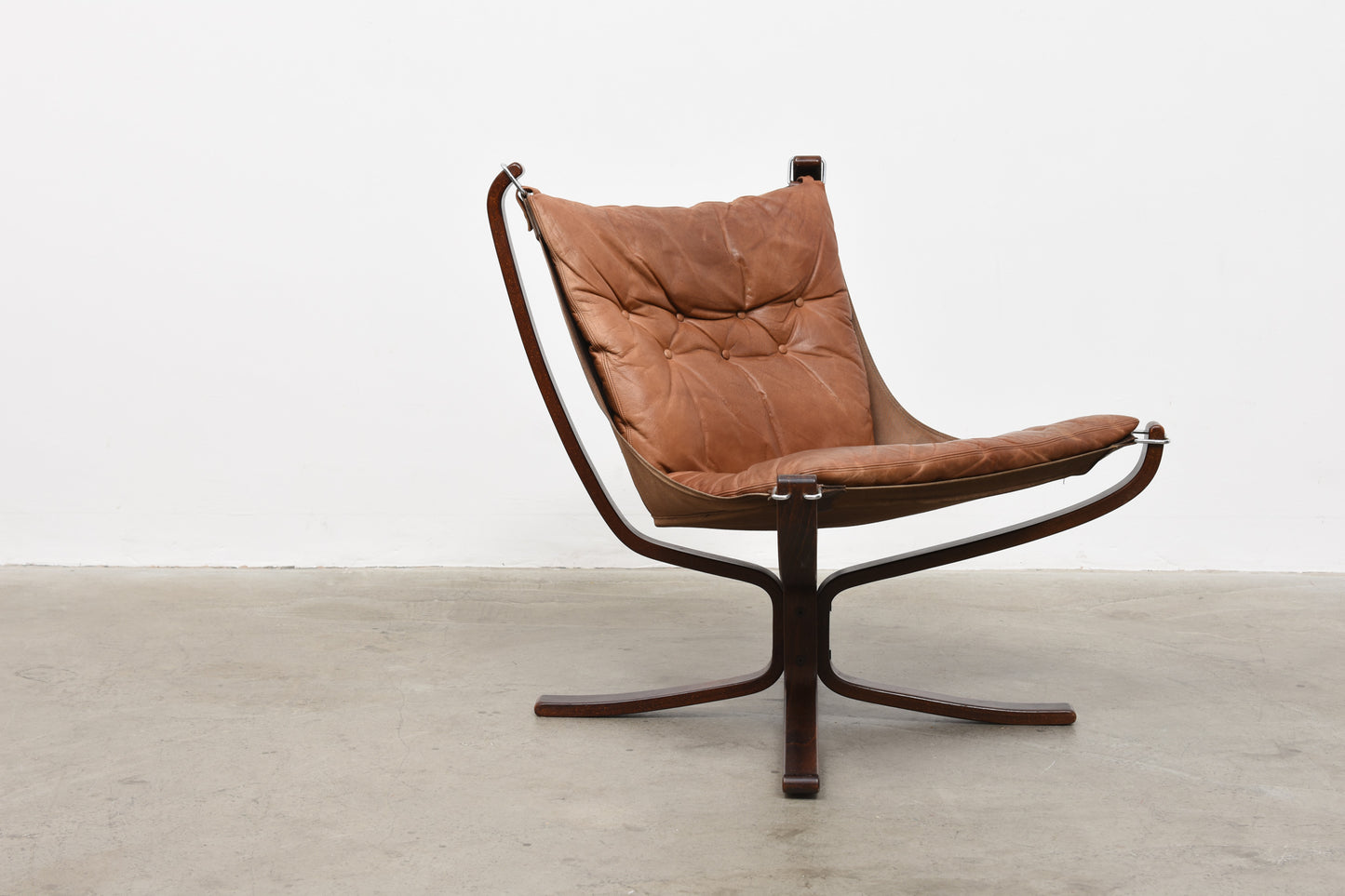 1970s Falcon chair by Sigurd Ressell
