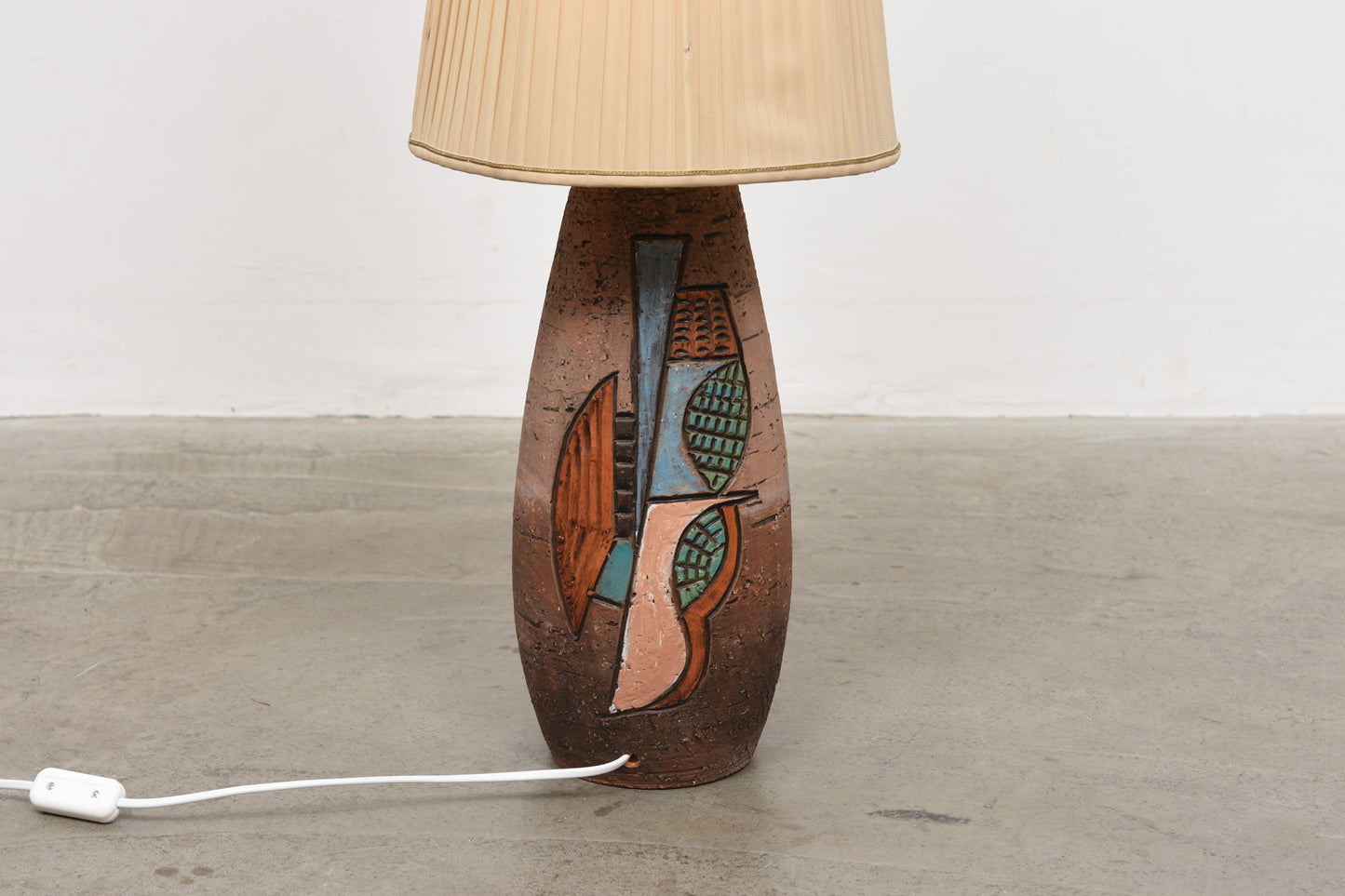 Ceramic floor lamp by Tilgmans Keramik