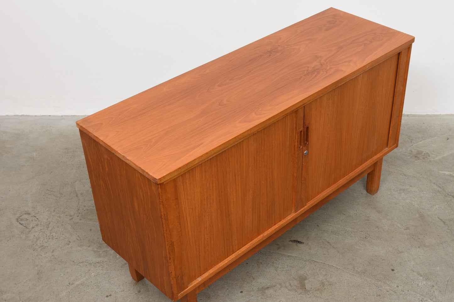 1960s sideboard with tambour door