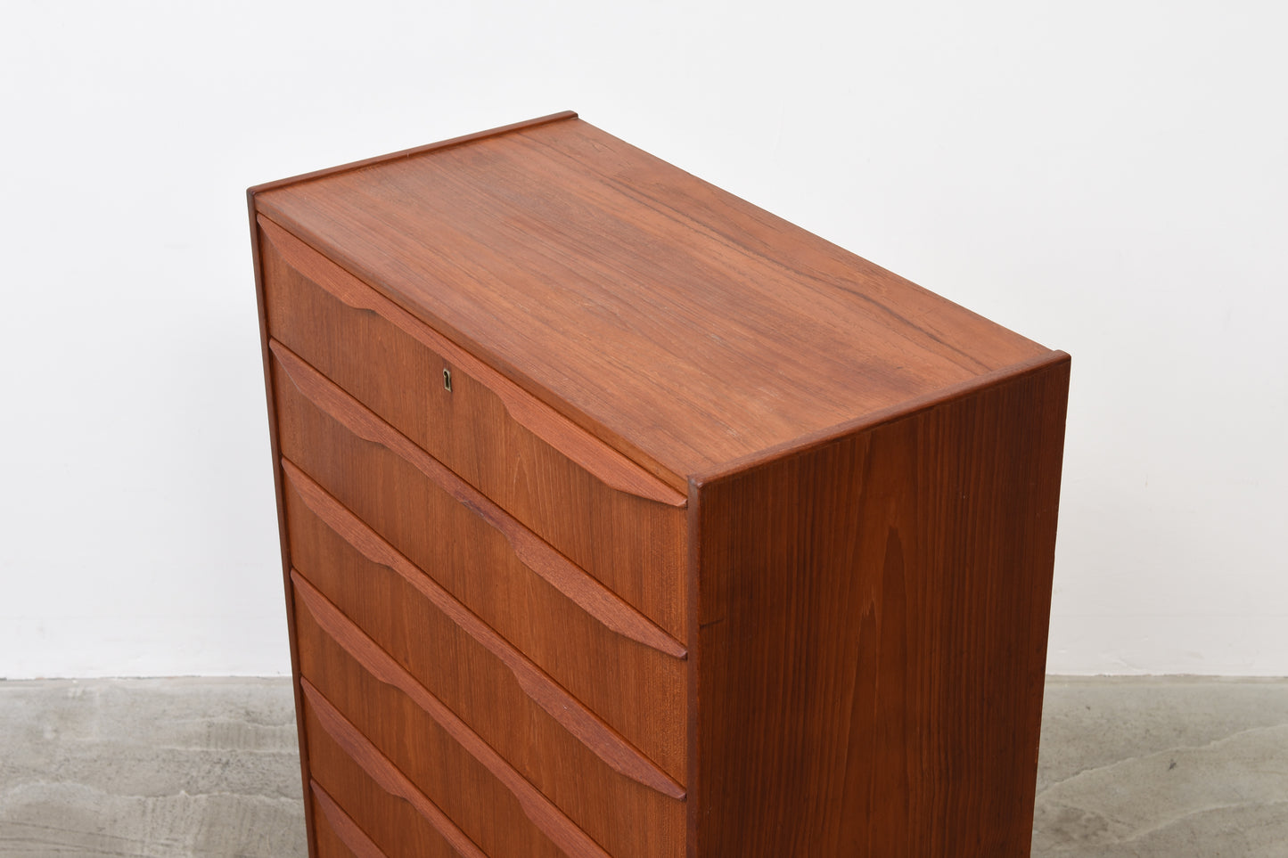 1960s teak chest of drawers