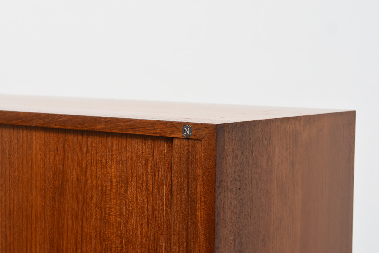 1960s teak archive cabinet by Nipu