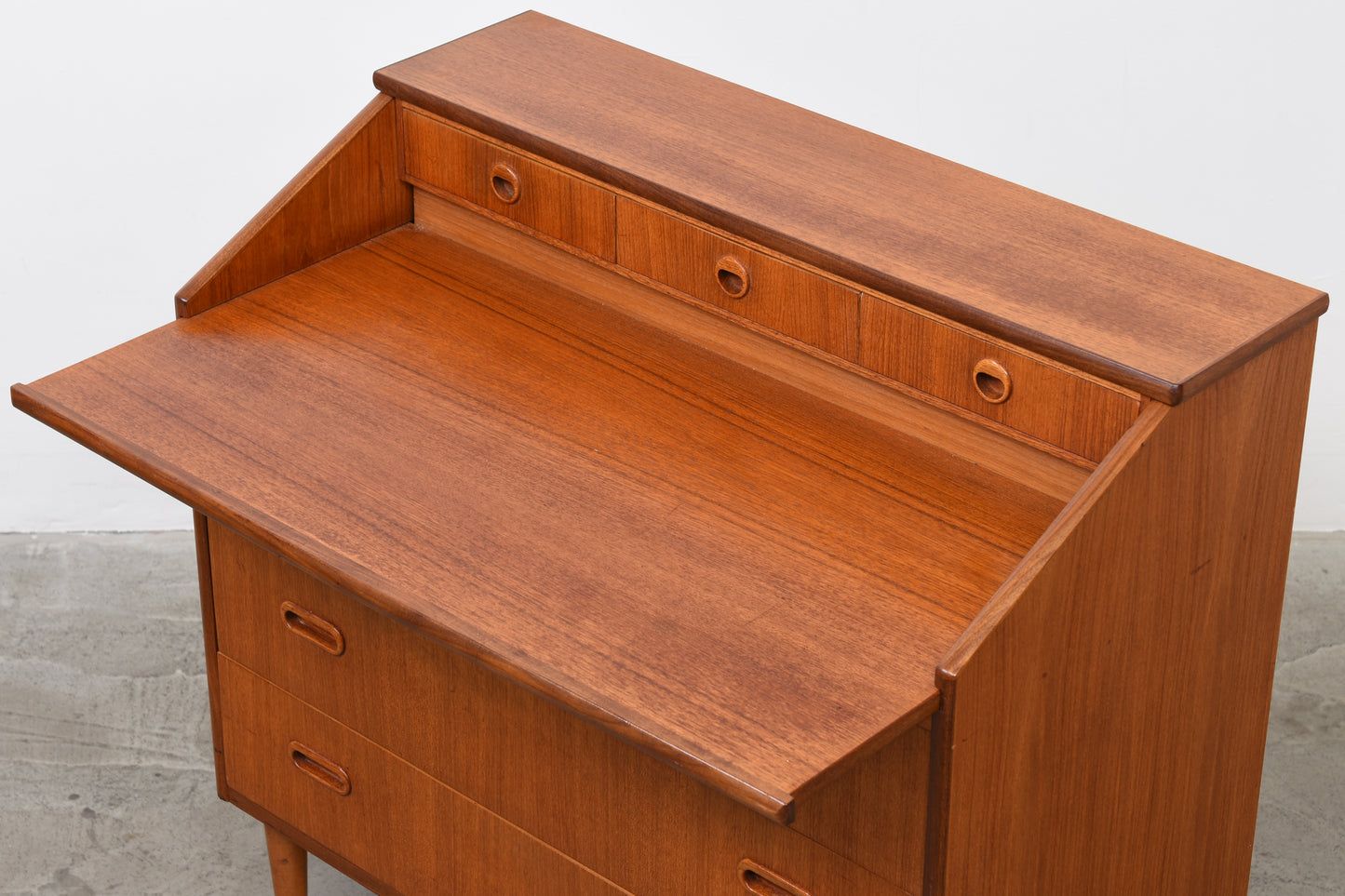 1960s Danish teak secretary