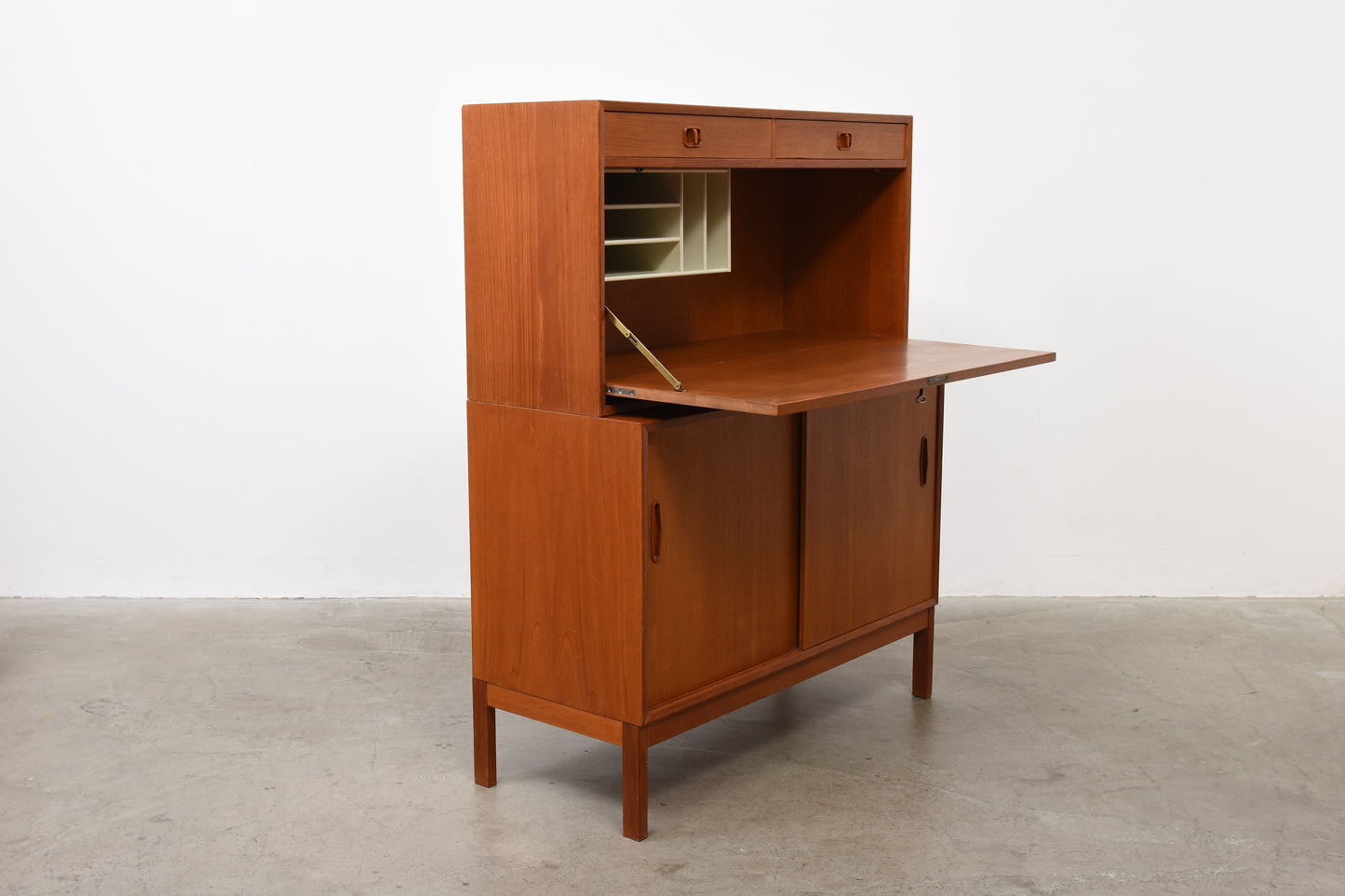 Teak secretary by Nils Jonsson