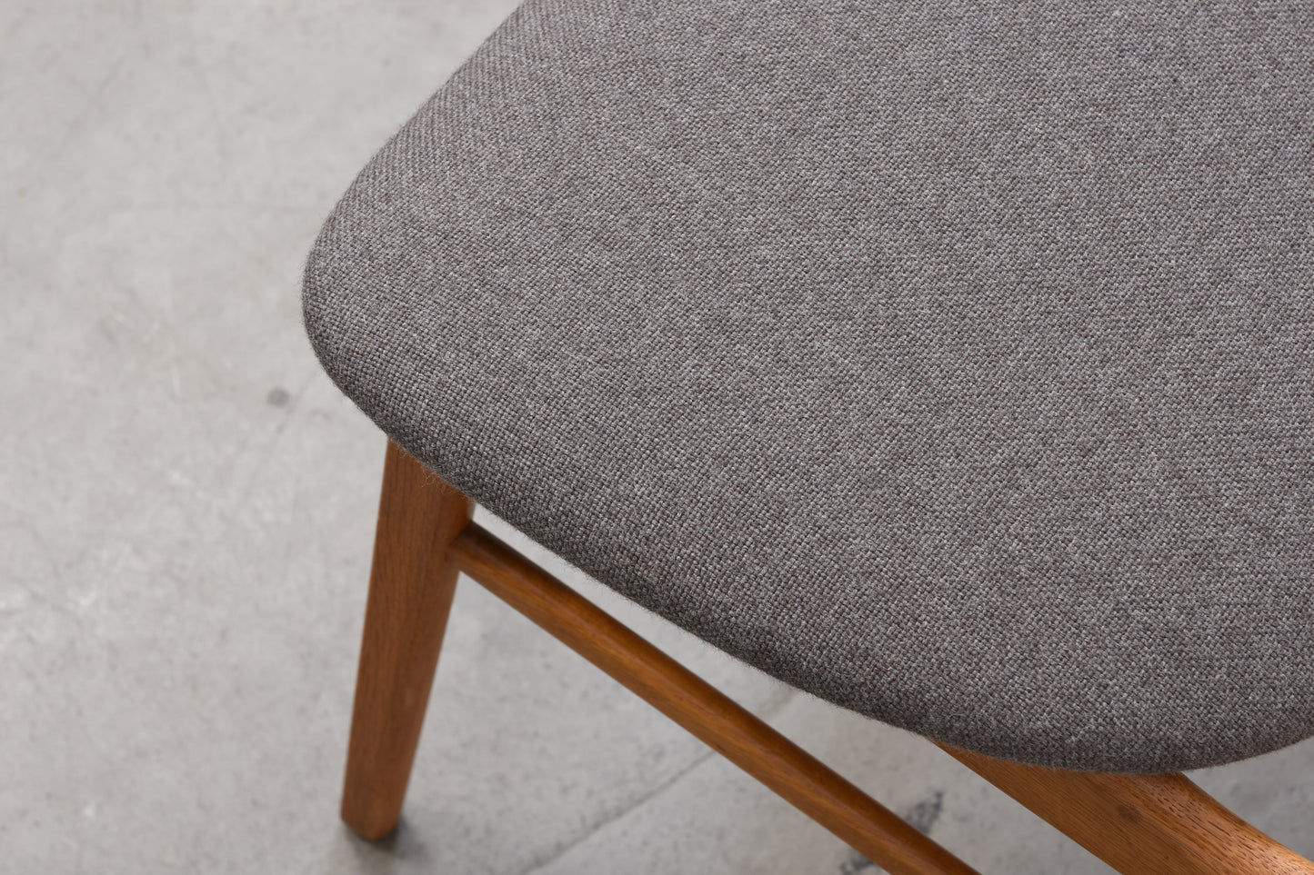 Set of teak + oak chairs by Farstrup