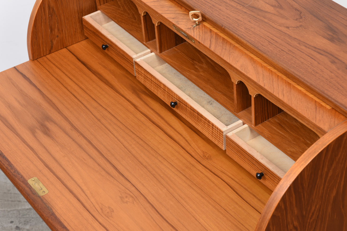 1950s Swedish teak secretary