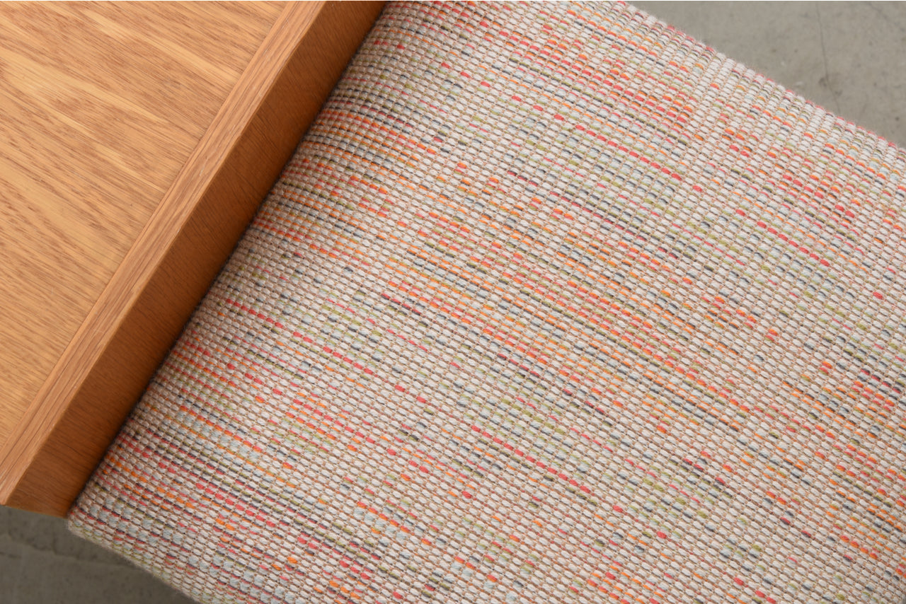 1960s oak telephone bench