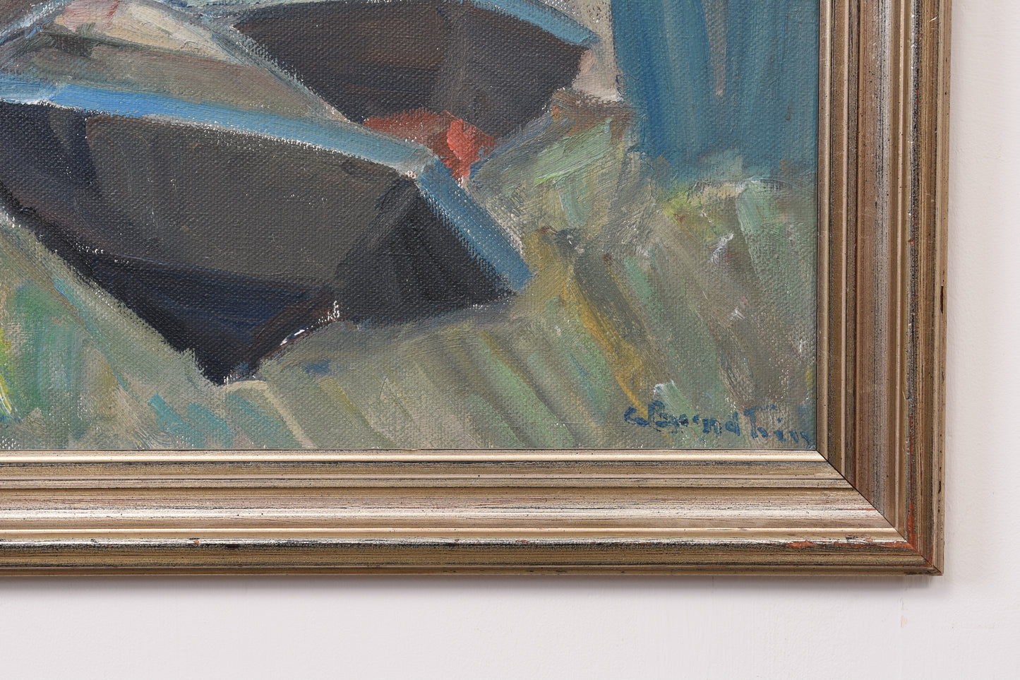 Oil painting by Carl Berndtsson