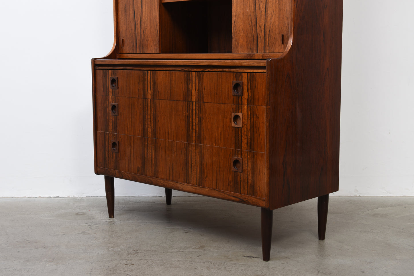 1960s rosewood secretary