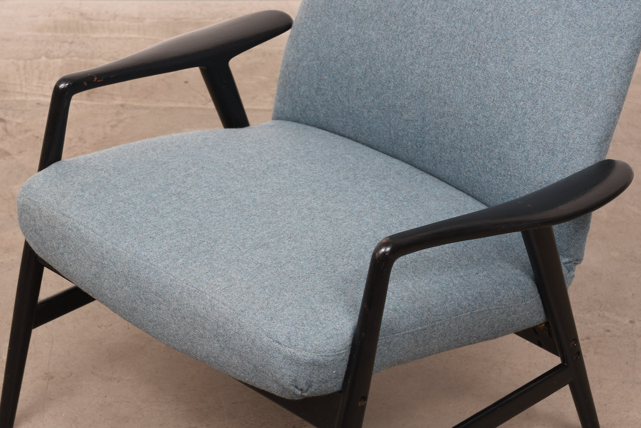 1950s reclining lounger by Alf Svensson