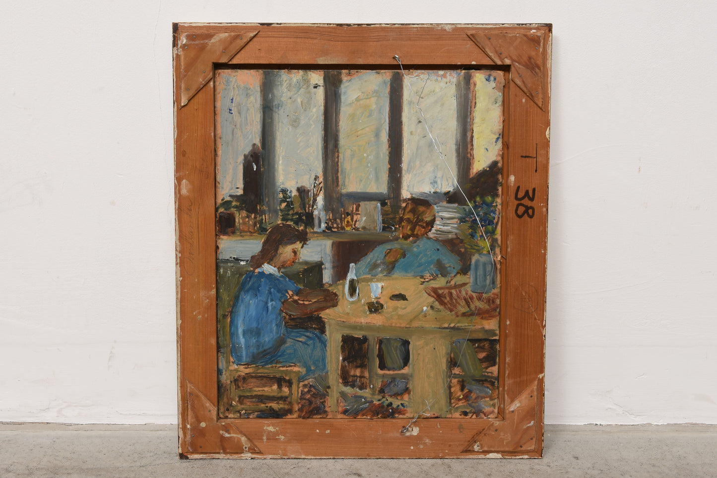 Oil painting by Hans Osvald Larsson no. 2