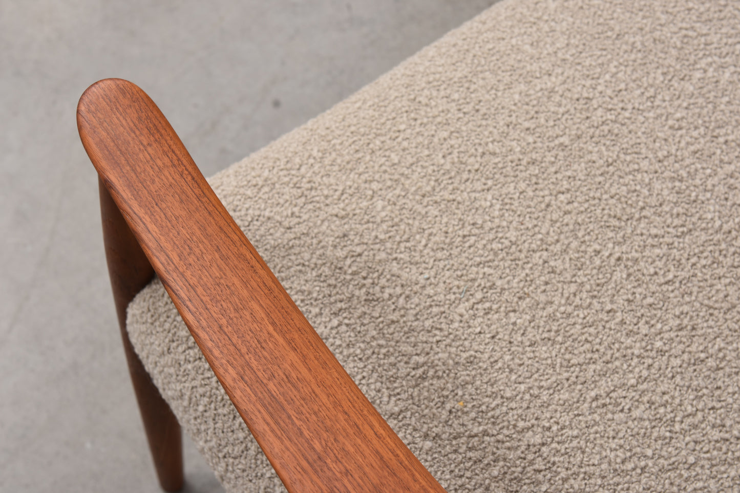 1960s teak armchair by Glyngøre Stolefabrik