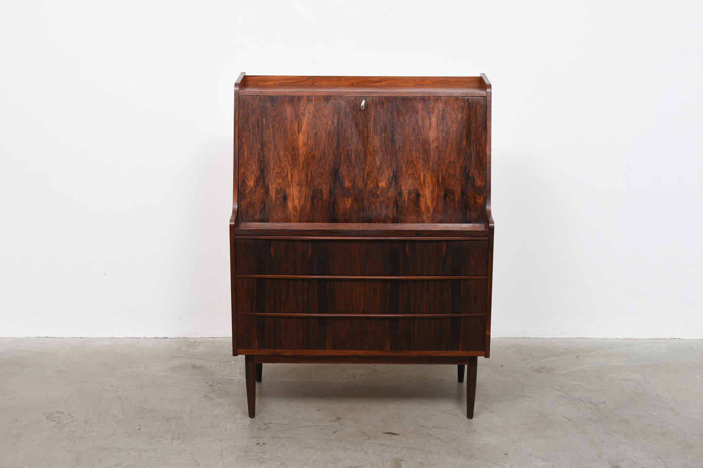 1960s rosewood secretary