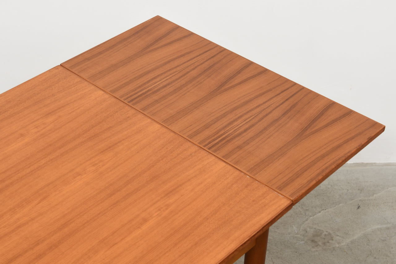 1960s Danish dining table in teak - 100L cm