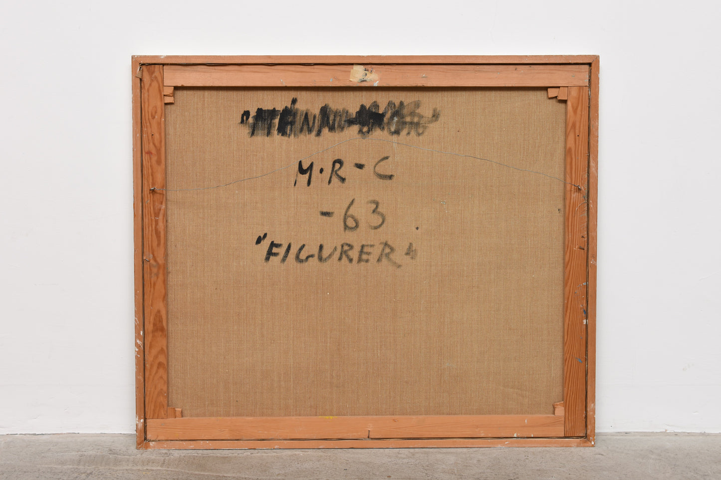 'Figuren' painting by Mona Ridderstad Cedergren