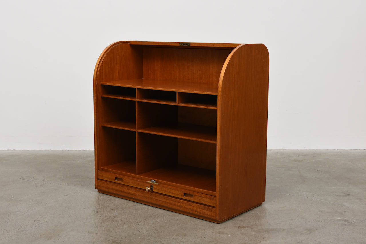 1960s teak archive unit