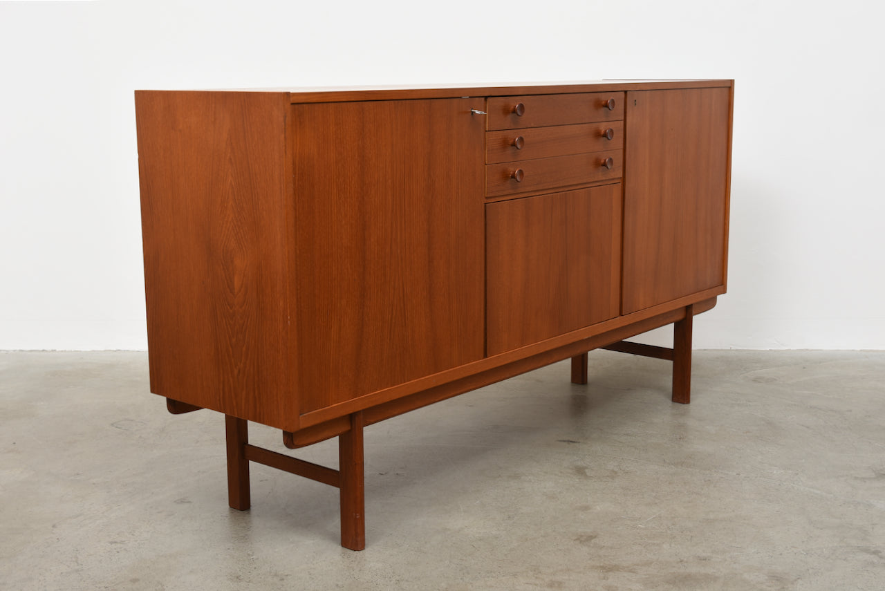 1960s Swedish teak sideboard