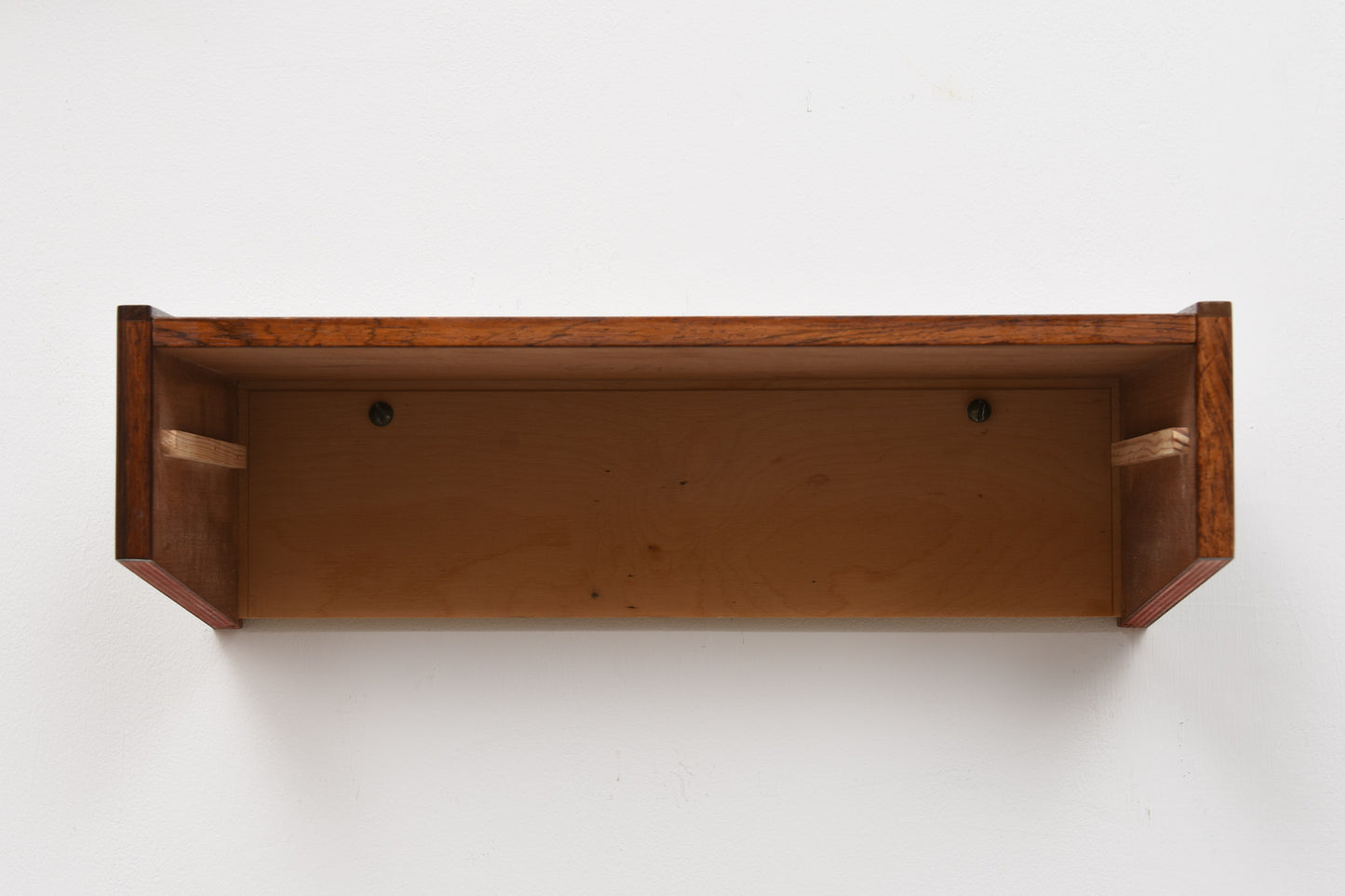 Pair of 1960s rosewood floating drawers