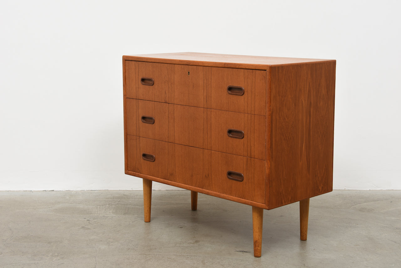 1960s teak chest of drawers